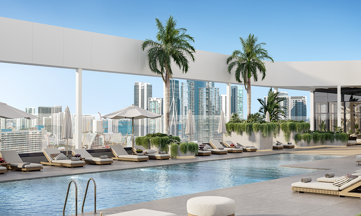 HUB Miami_Residence_Rooftop Pool_2